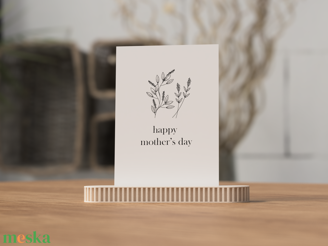 Fényképtartó és Képeslaptartó � Modern Anyák napi ajándék virágos díszítéssel - esküvő - emlék & ajándék - szülőköszöntő ajándék - Meska.hu