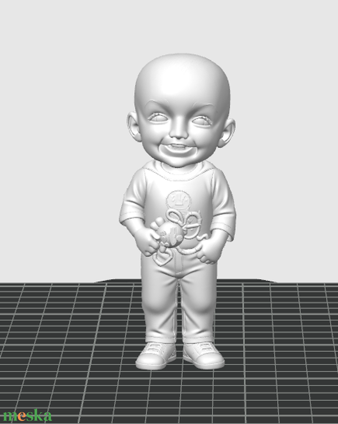 Saját 3D figura Fénykép Alapján - Egyedi 12 cm-es Karikatúra Figura - művészet - portré & karikatúra - karikatúra - Meska.hu