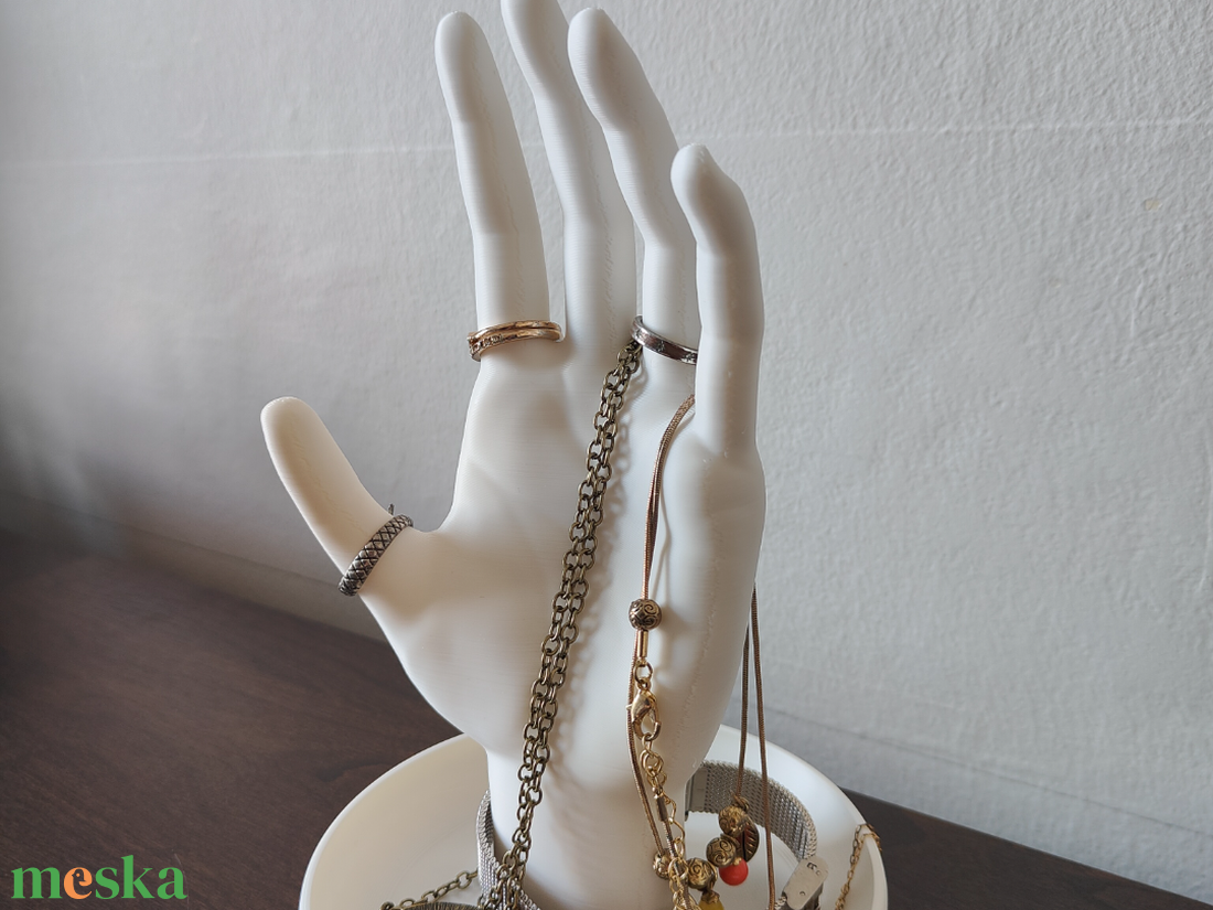 Design Ékszertartó Kéz � 3D Nyomtatott Minimalista Ékszertároló Tálca - ékszer - ékszertartó - ékszertartó állvány - Meska.hu