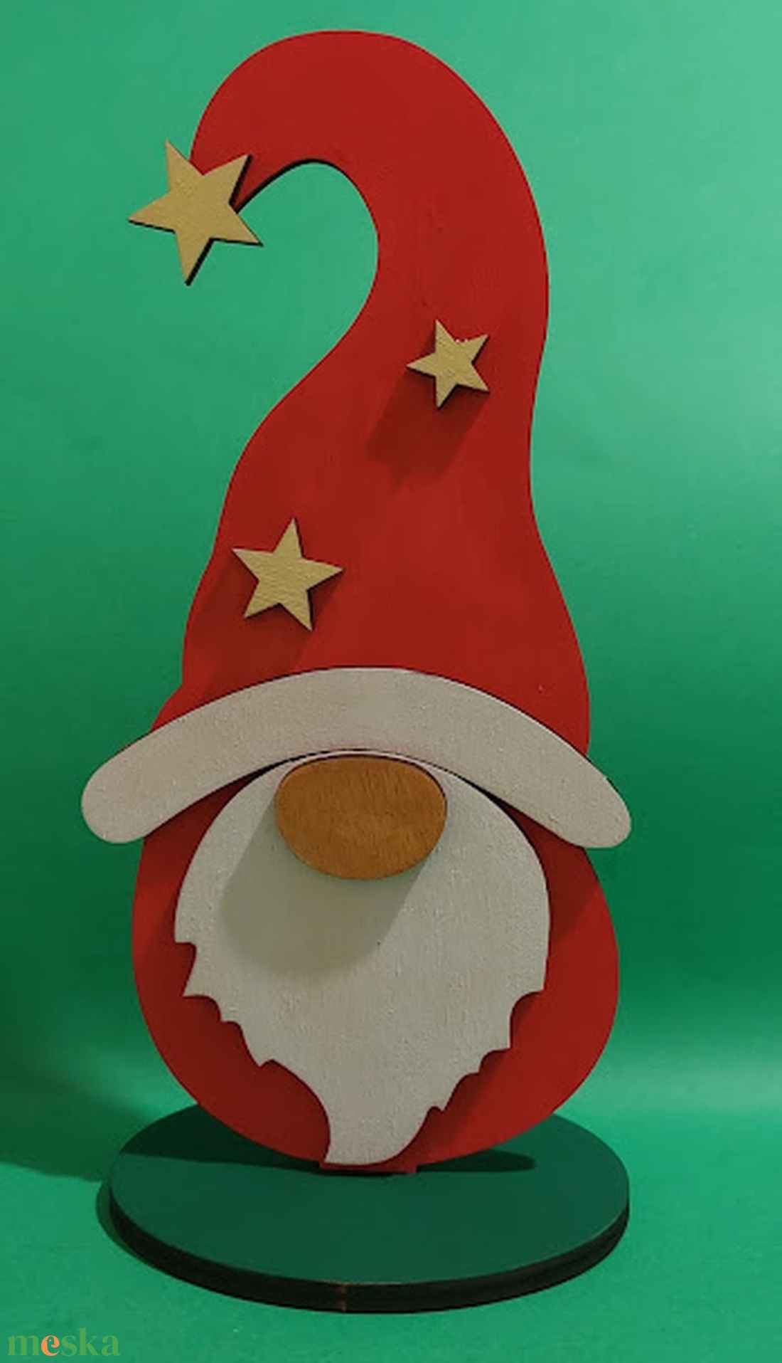 Karácsonyi manó - kellékek & szerszámok - dekorációs kellékek - figurák - Meska.hu