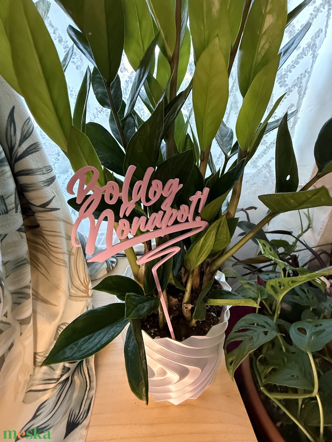 Boldog Nőnapot dekor beszúrható felirat - otthon & életmód - virágdekoráció - virágdíszítő kellékek - Meska.hu