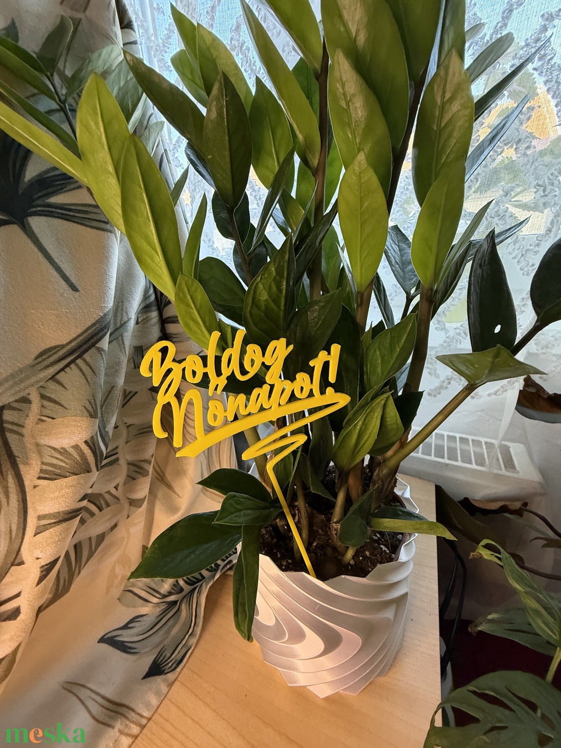 Boldog Nőnapot dekor beszúrható felirat - otthon & életmód - virágdekoráció - virágdíszítő kellékek - Meska.hu