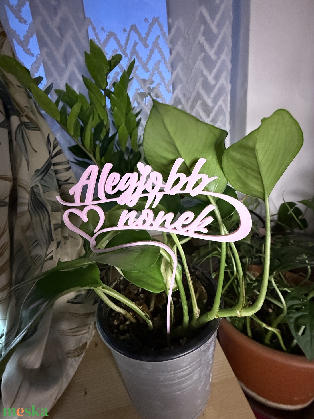 Legjobb nőnek dekor beszúrható felirat - otthon & életmód - virágdekoráció - virágdíszítő kellékek - Meska.hu