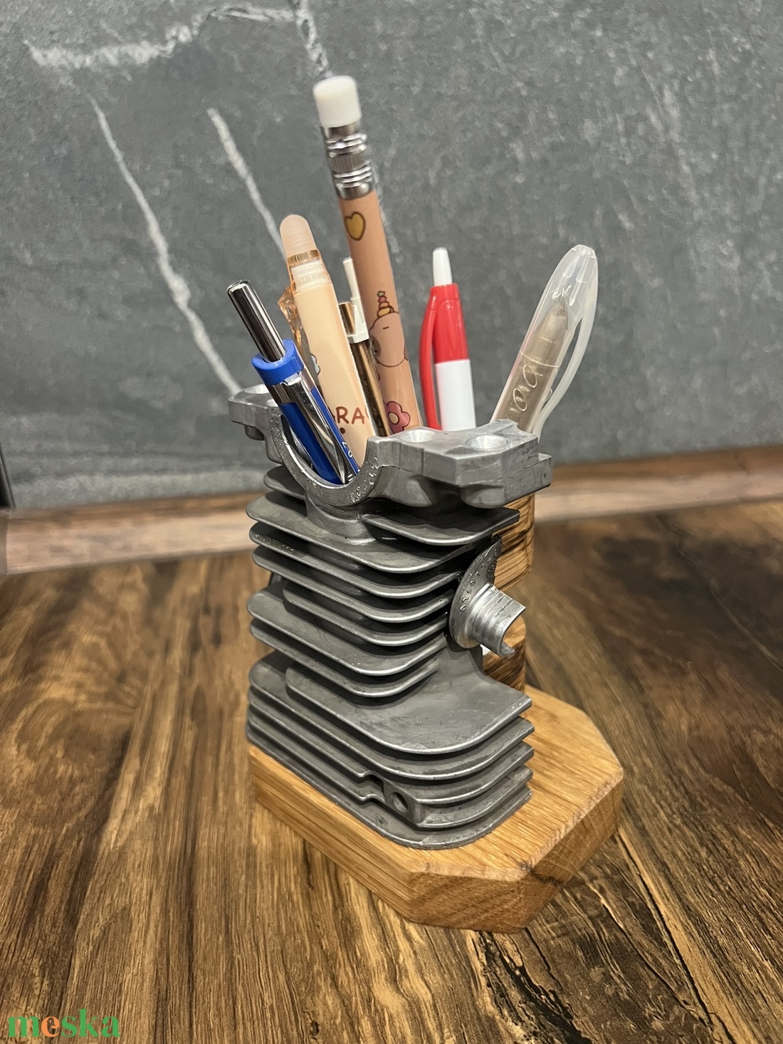 Asztali tolltartó - otthon & életmód - dekoráció - asztal és polc dekoráció - asztaldísz - Meska.hu