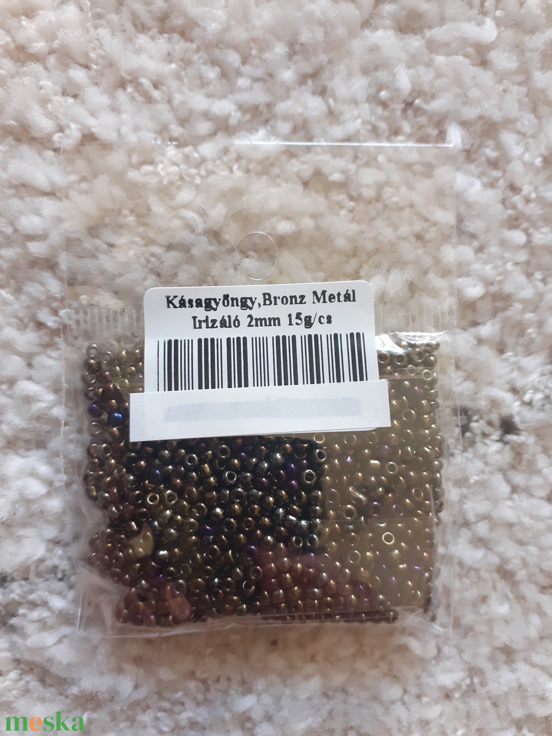 Kásagyöngy - 2 mm - kellékek & szerszámok - gyöngyfűzés kellékek - kásagyöngy - Meska.hu Kásagyöngy - 2 mm - kellékek & szerszámok - gyöngyfűzés kellékek - kásagyöngy - Meska.hu