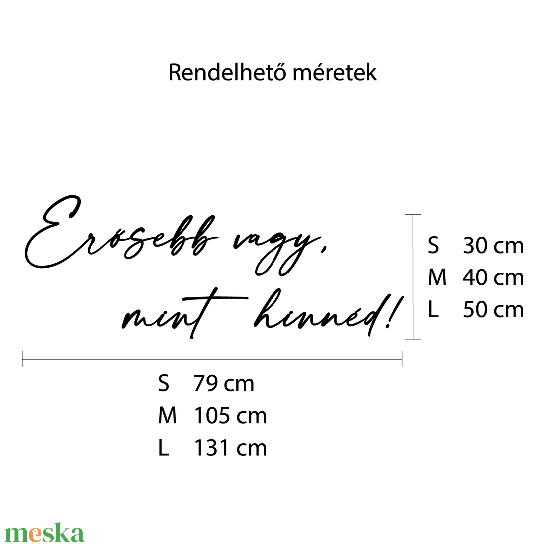 Fából készült felirat- Erősebb vagy, mint hinnéd! - otthon & életmód - dekoráció - fali és függő dekoráció - felirat - Meska.hu