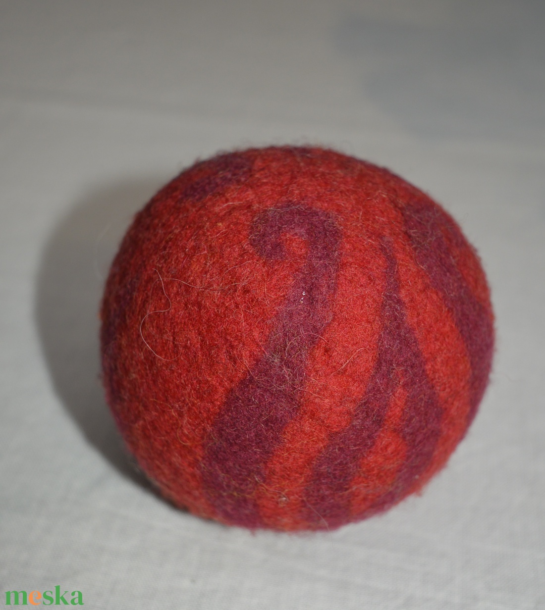 Tulipános nemezlabda - játék & sport - 3 éves kor alattiaknak - babalabda - Meska.hu