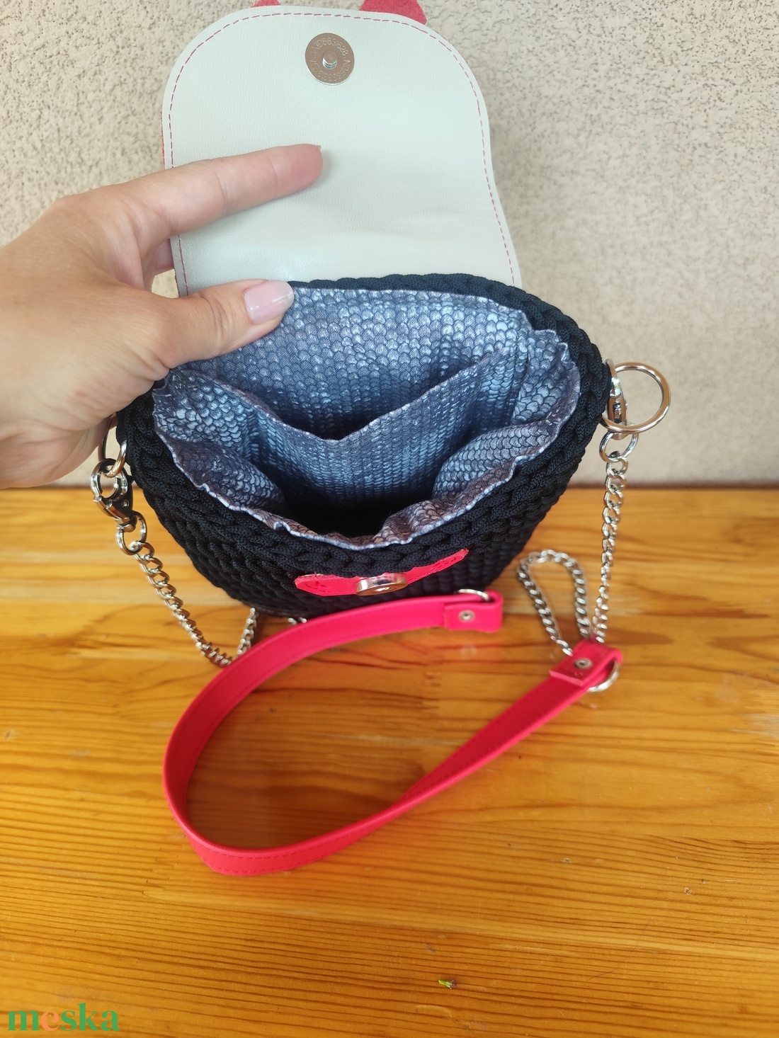 Horgolt kis táska  - táska & tok - kézitáska & válltáska - válltáska - Meska.hu Horgolt kis táska  - táska & tok - kézitáska & válltáska - válltáska - Meska.hu