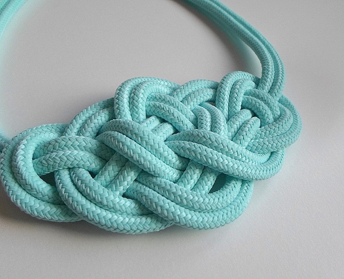 Osiris szett/türkiz/csomós -  - Meska.hu