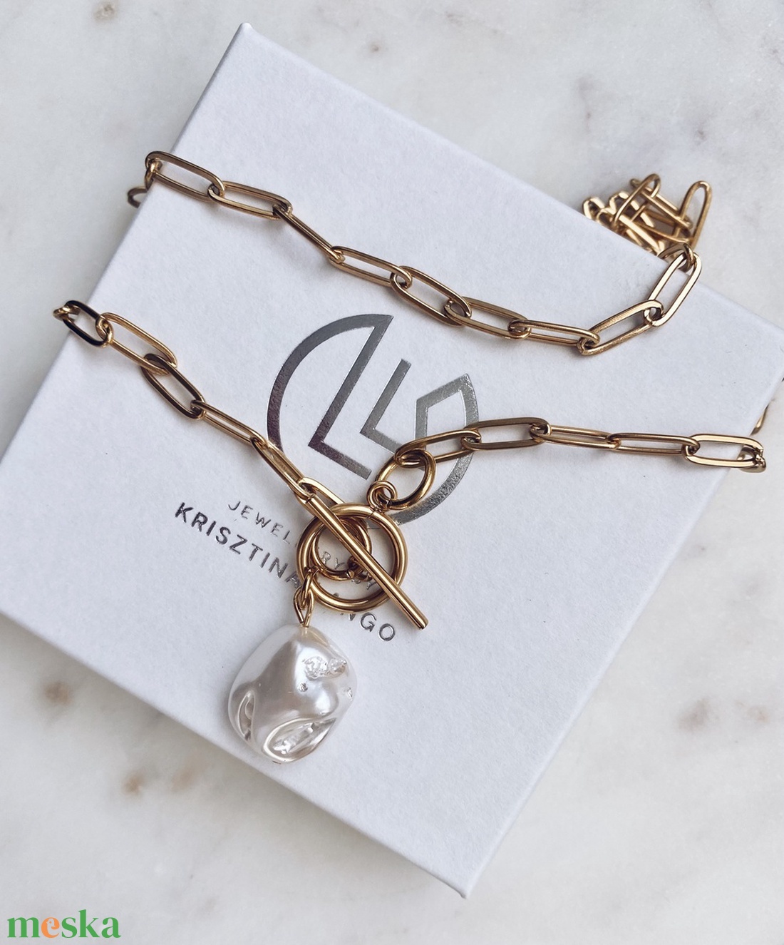 Krisztina Lango egyedi ásványkő karkötő - ékszer - karkötő - ásványkarkötő - Meska.hu