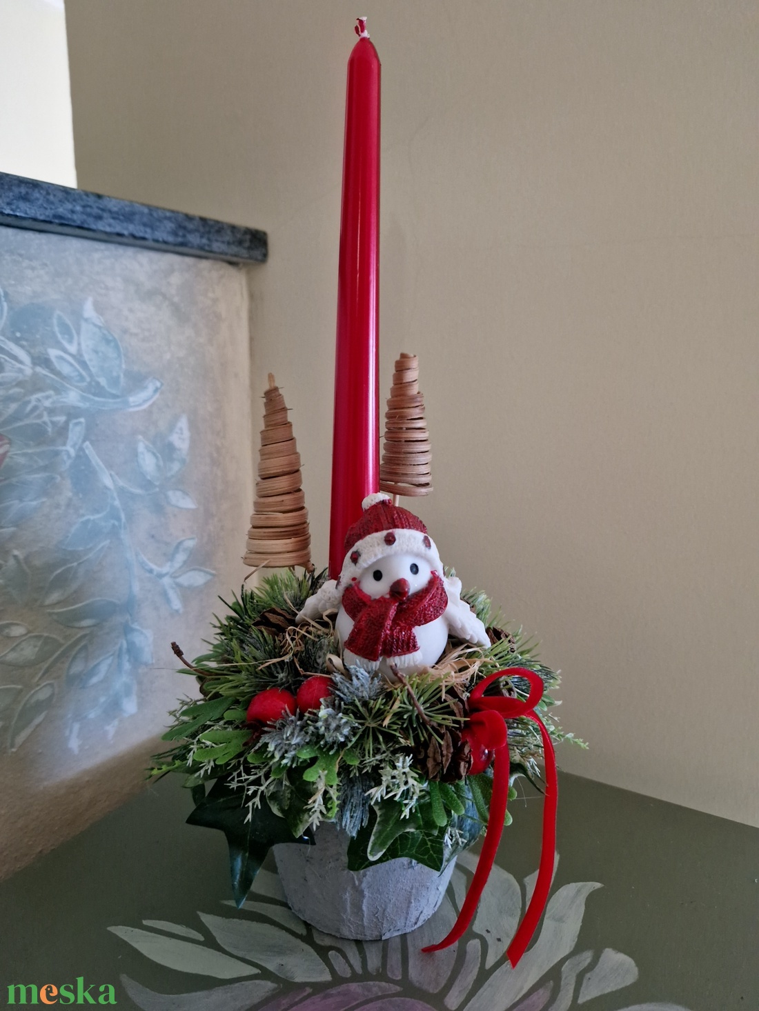 Fázós madárka - karácsony - adventi díszek - adventi asztaldísz - Meska.hu Fázós madárka - karácsony - adventi díszek - adventi asztaldísz - Meska.hu