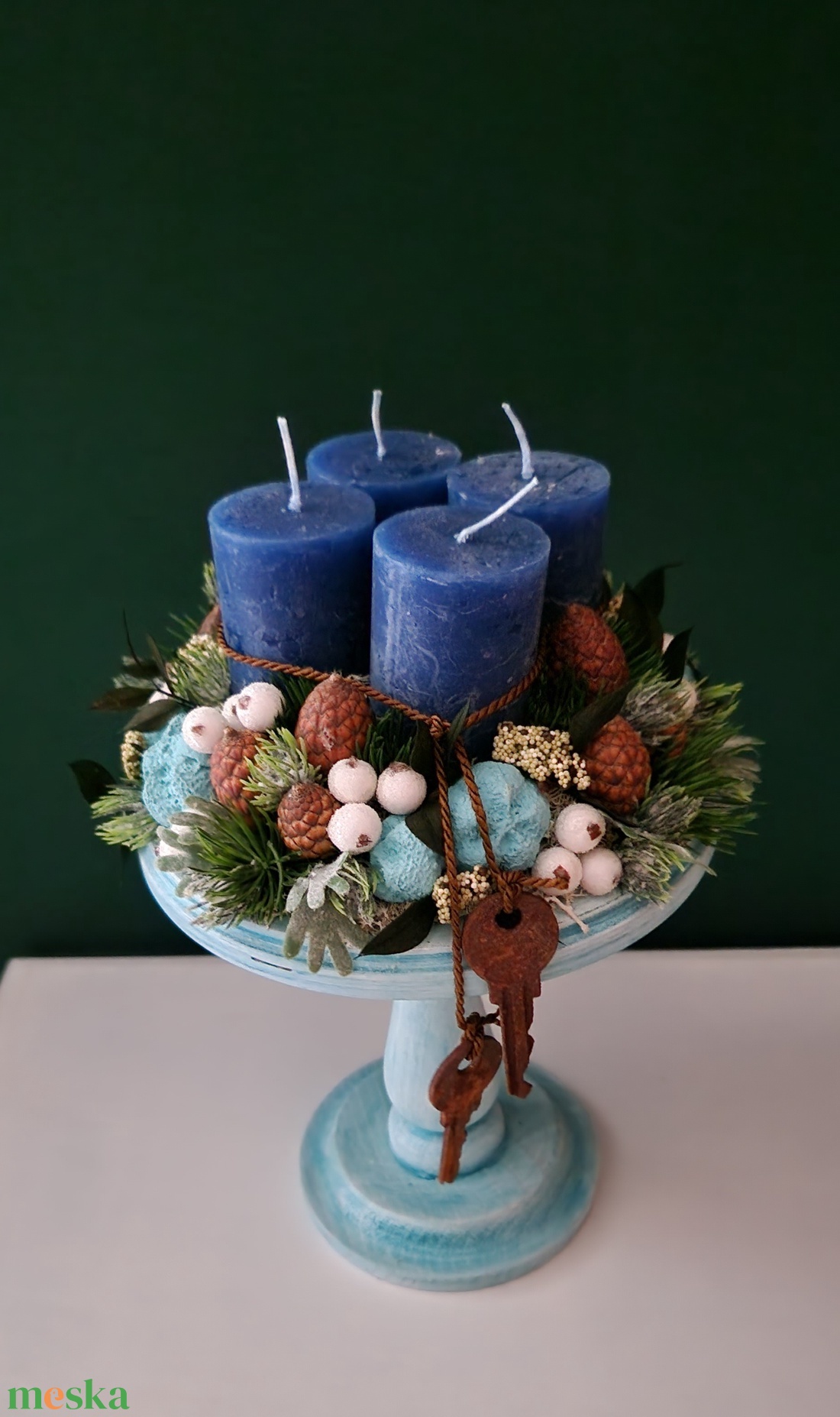 Advent tortatálon - karácsony - adventi díszek - adventi ajtódísz - Meska.hu Advent tortatálon - karácsony - adventi díszek - adventi ajtódísz - Meska.hu