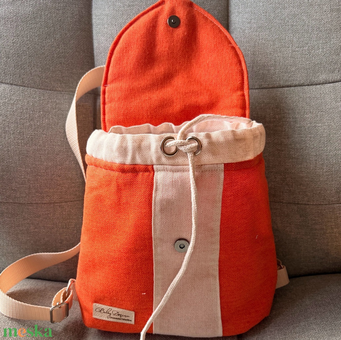 Rókás gyermek hátizsák - játék & sport - ovis felszerelés - ovis hátizsák - Meska.hu