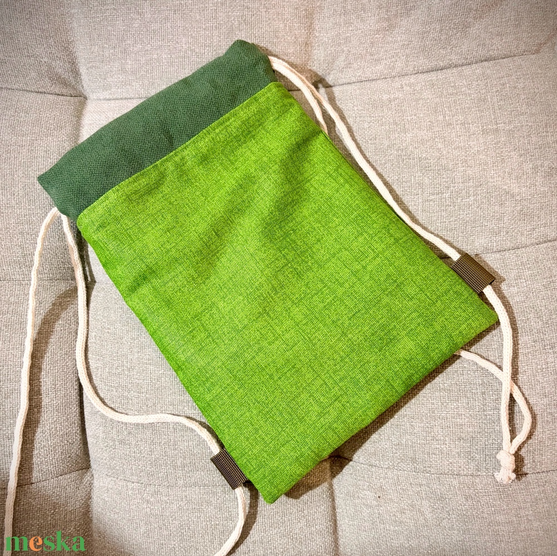 Dinos gyermek tornazsák - táska & tok - hátizsák - hátizsák - Meska.hu