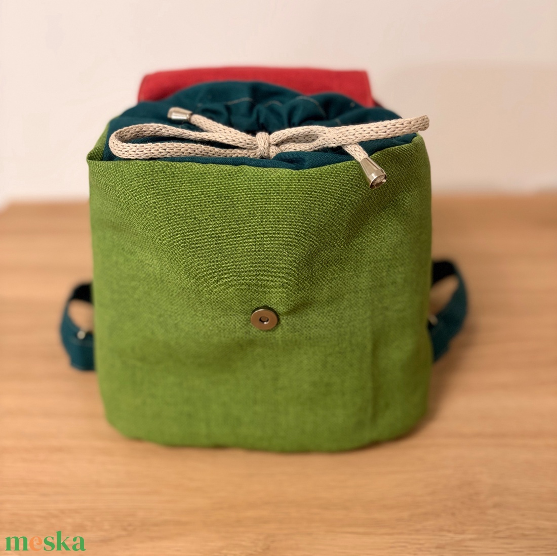 Piros autós gyermek hátizsák - játék & sport - ovis felszerelés - ovis hátizsák - Meska.hu