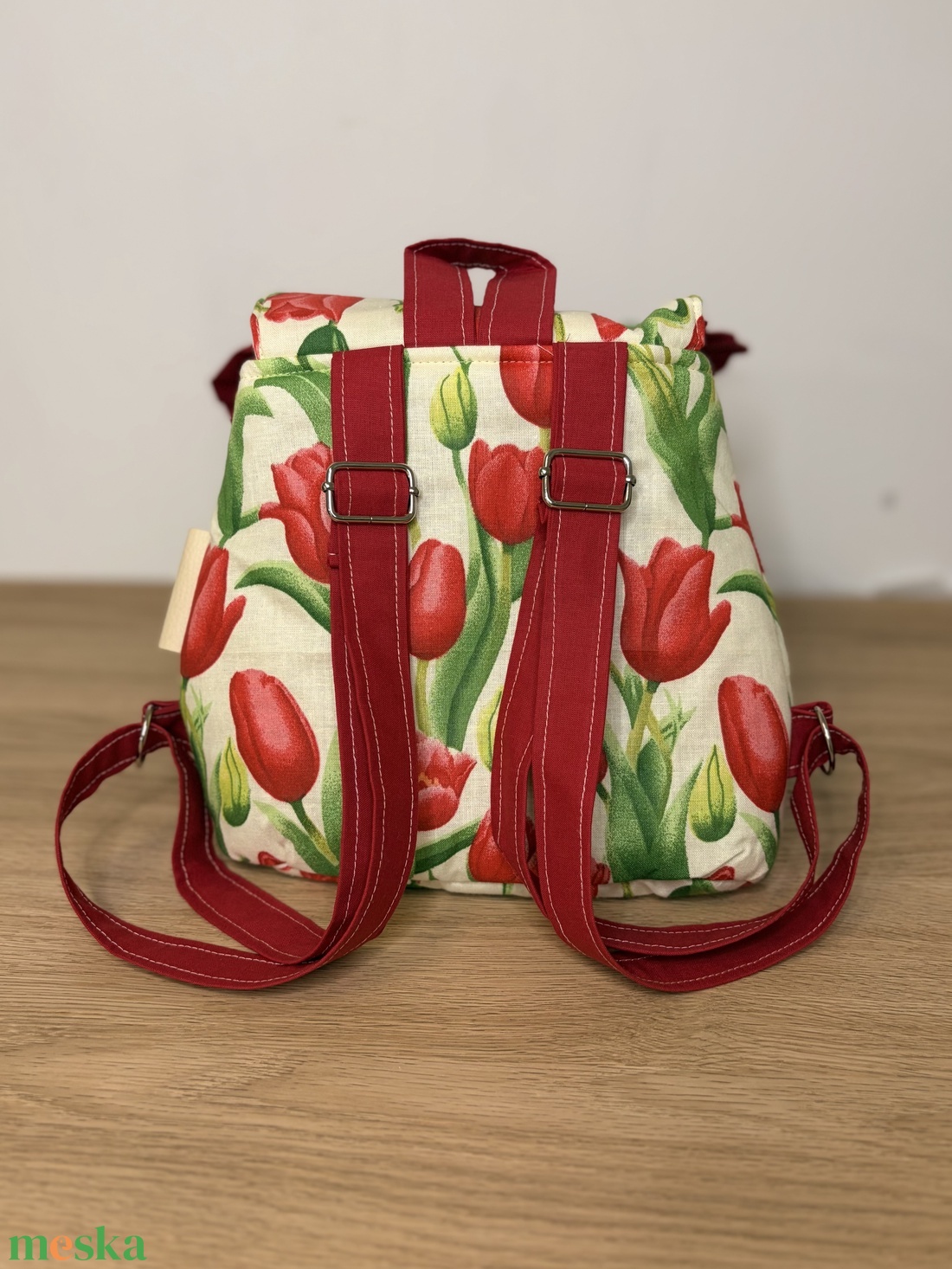 Tulipános gyermek hátizsák - játék & sport - ovis felszerelés - ovis hátizsák - Meska.hu