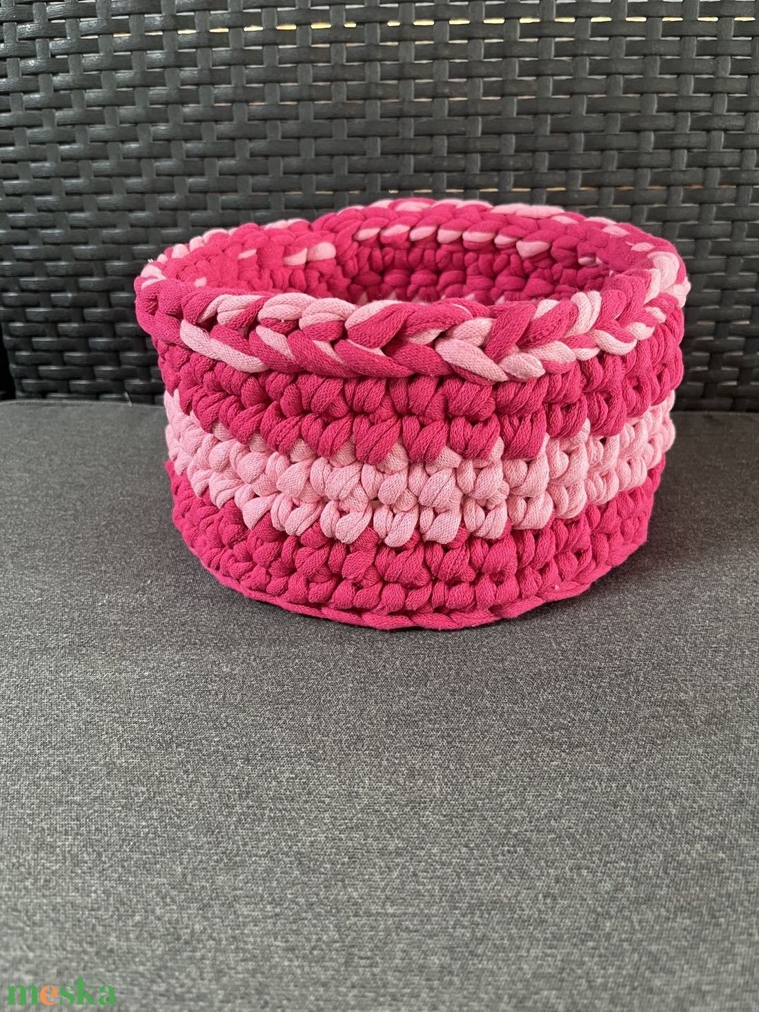 Pink kosár - táska & tok - kosár - Meska.hu