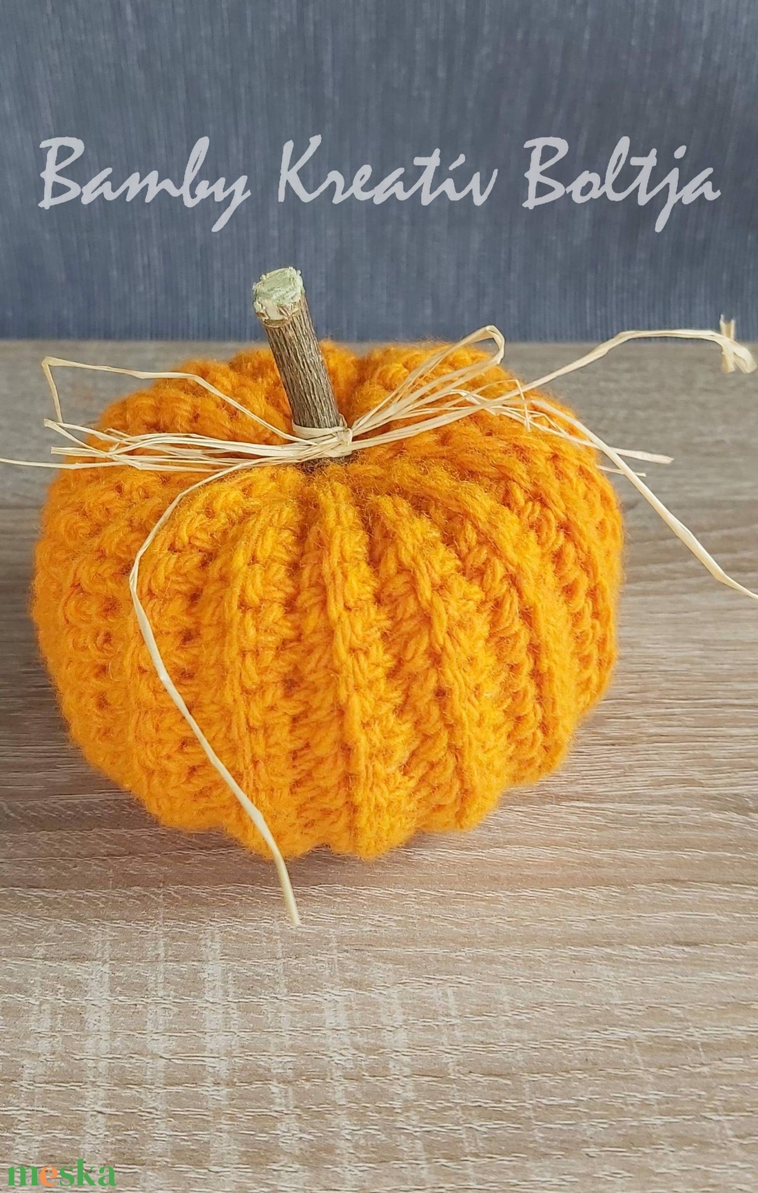 Horgolt tök dísz narancssárga színű - otthon & életmód - dekoráció - halloween - halloweeni tök - Meska.hu Horgolt tök dísz narancssárga színű - otthon & életmód - dekoráció - halloween - halloweeni tök - Meska.hu