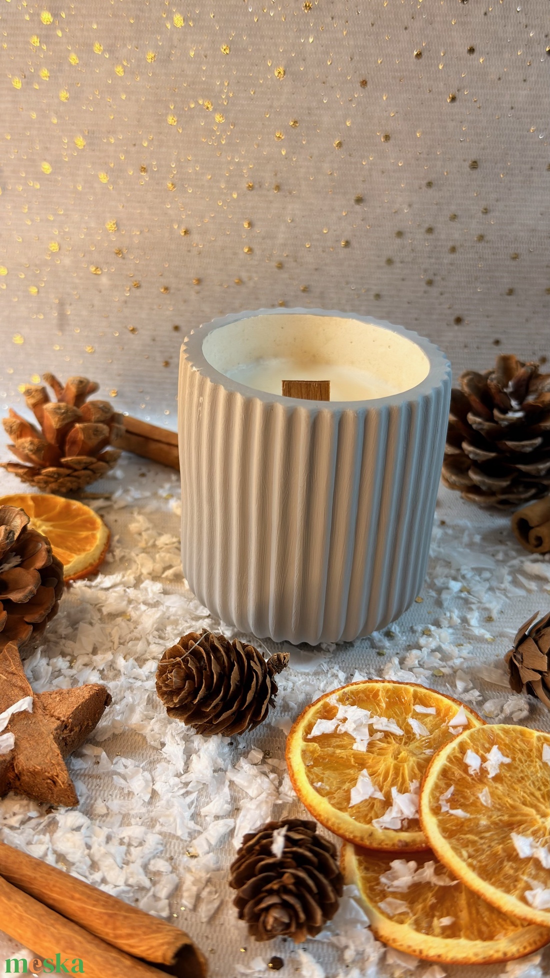 Csokoládé illatú gyertya szójaviaszból - otthon & életmód - gyertya, illat, aroma - gyertya - Meska.hu