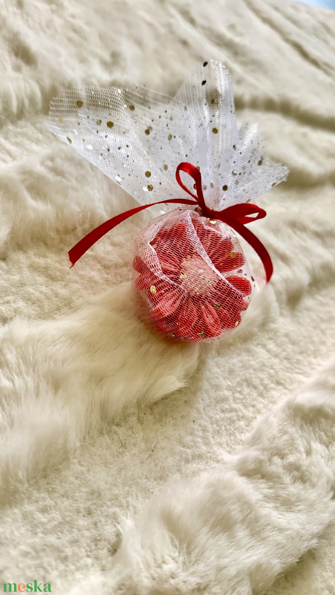 Virág alakú gyertya szójaviaszból - otthon & életmód - gyertya, illat, aroma - gyertya - Meska.hu