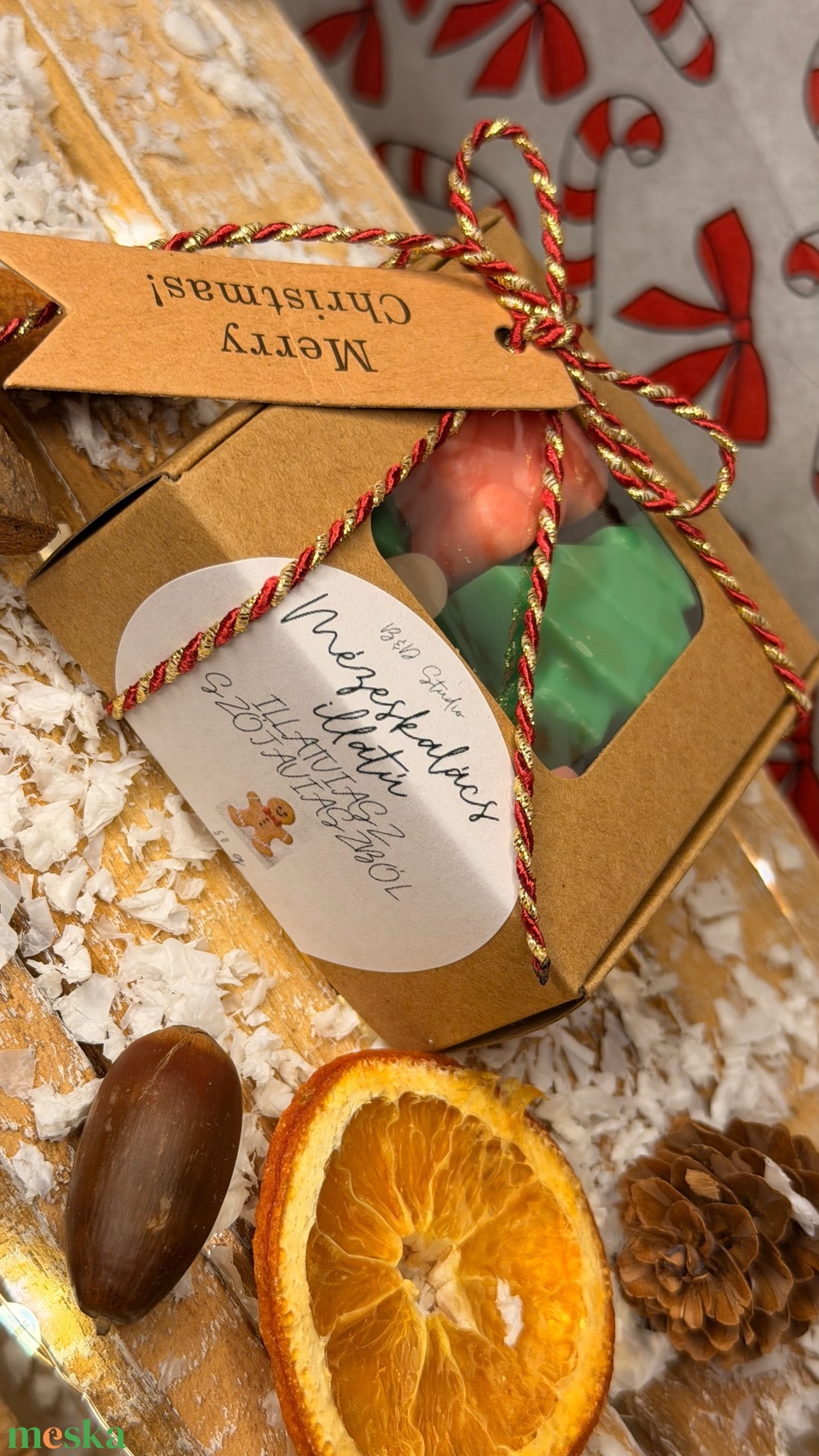 Mézeskalács illatú illatviasz - otthon & életmód - gyertya, illat, aroma - illatviasz - Meska.hu