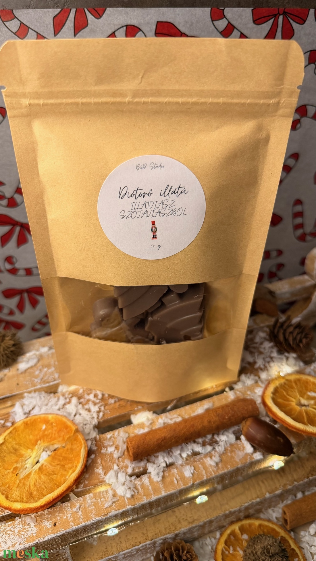 Diótörő illatú illatviasz - otthon & életmód - gyertya, illat, aroma - illatviasz - Meska.hu