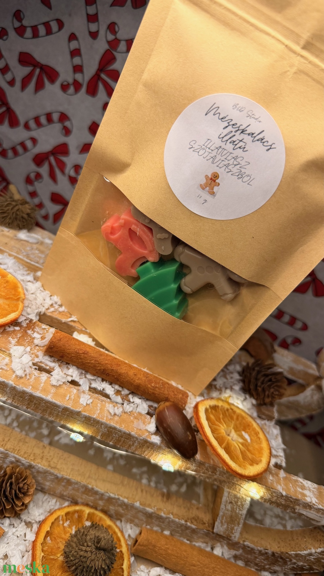 Mézeskalács illatú illatviasz - otthon & életmód - gyertya, illat, aroma - illatviasz - Meska.hu