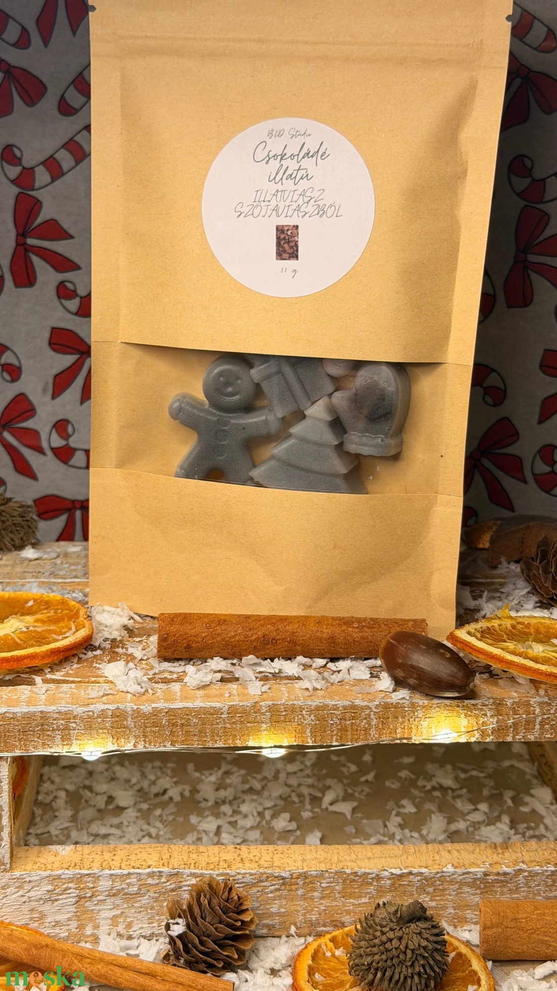 Csokoládé illatú illatviasz - otthon & életmód - gyertya, illat, aroma - illatviasz - Meska.hu