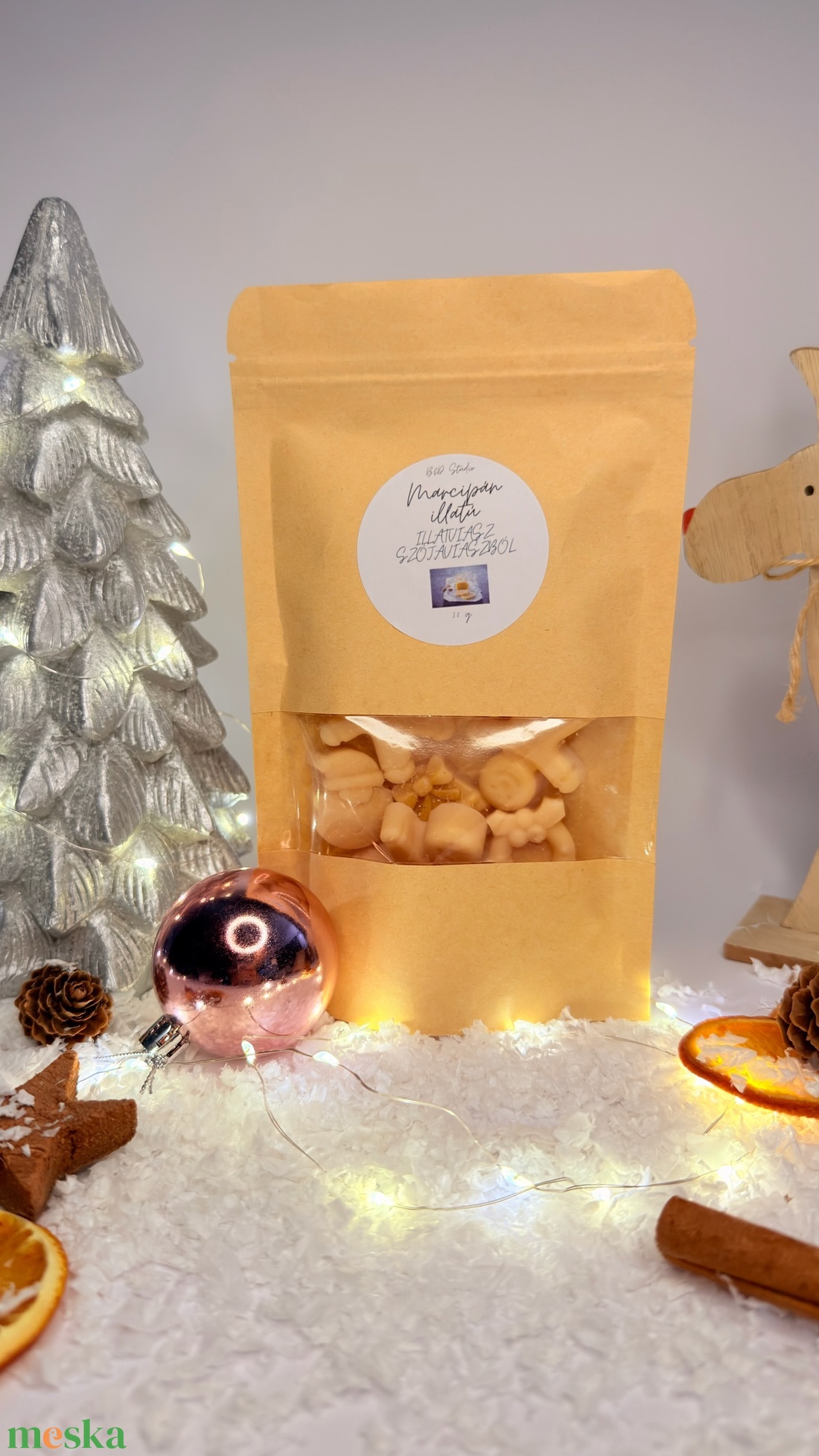 Marcipán illatú illatviasz - otthon & életmód - gyertya, illat, aroma - illatviasz - Meska.hu