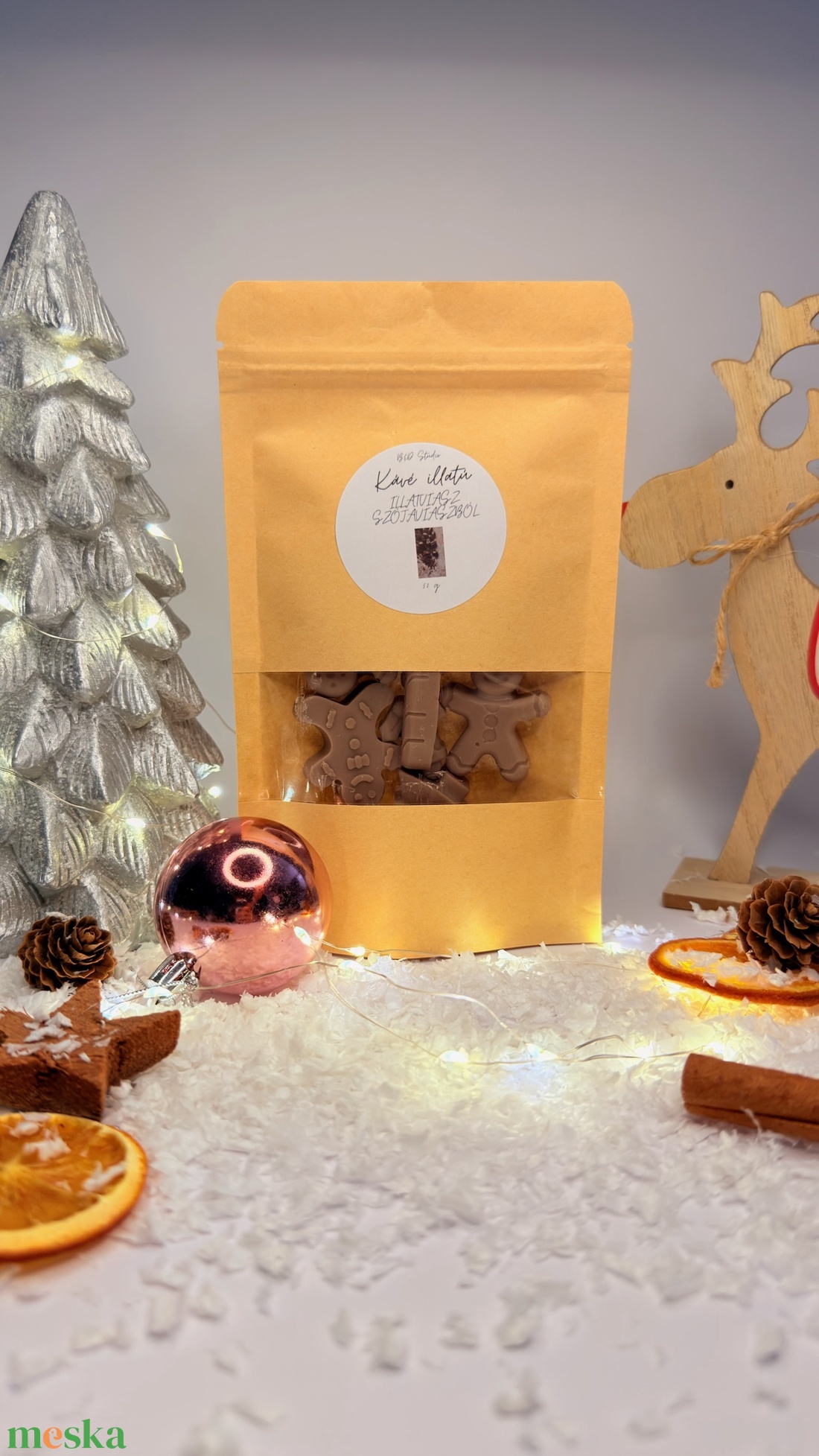 Kávé illatú illatviasz - otthon & életmód - gyertya, illat, aroma - illatviasz - Meska.hu