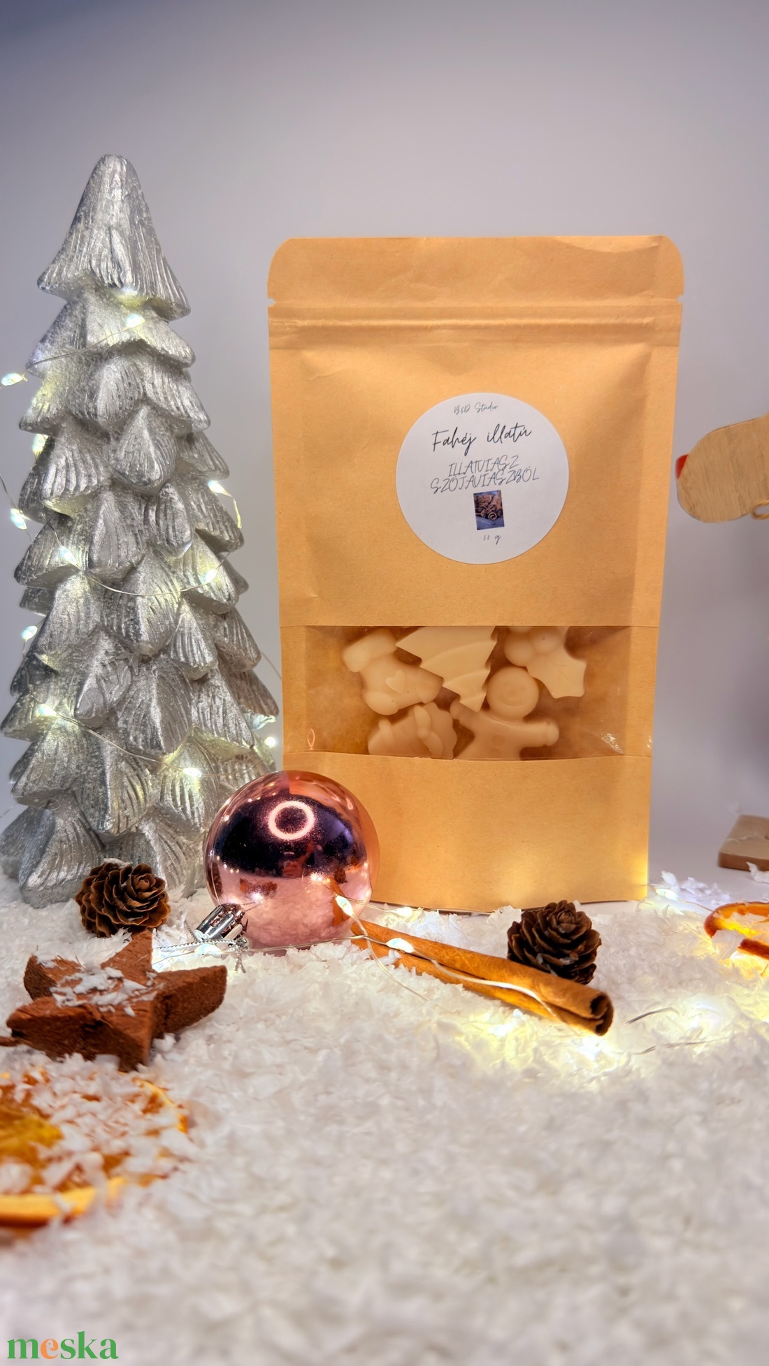 Fahéj illatú illatviasz - otthon & életmód - gyertya, illat, aroma - illatviasz - Meska.hu