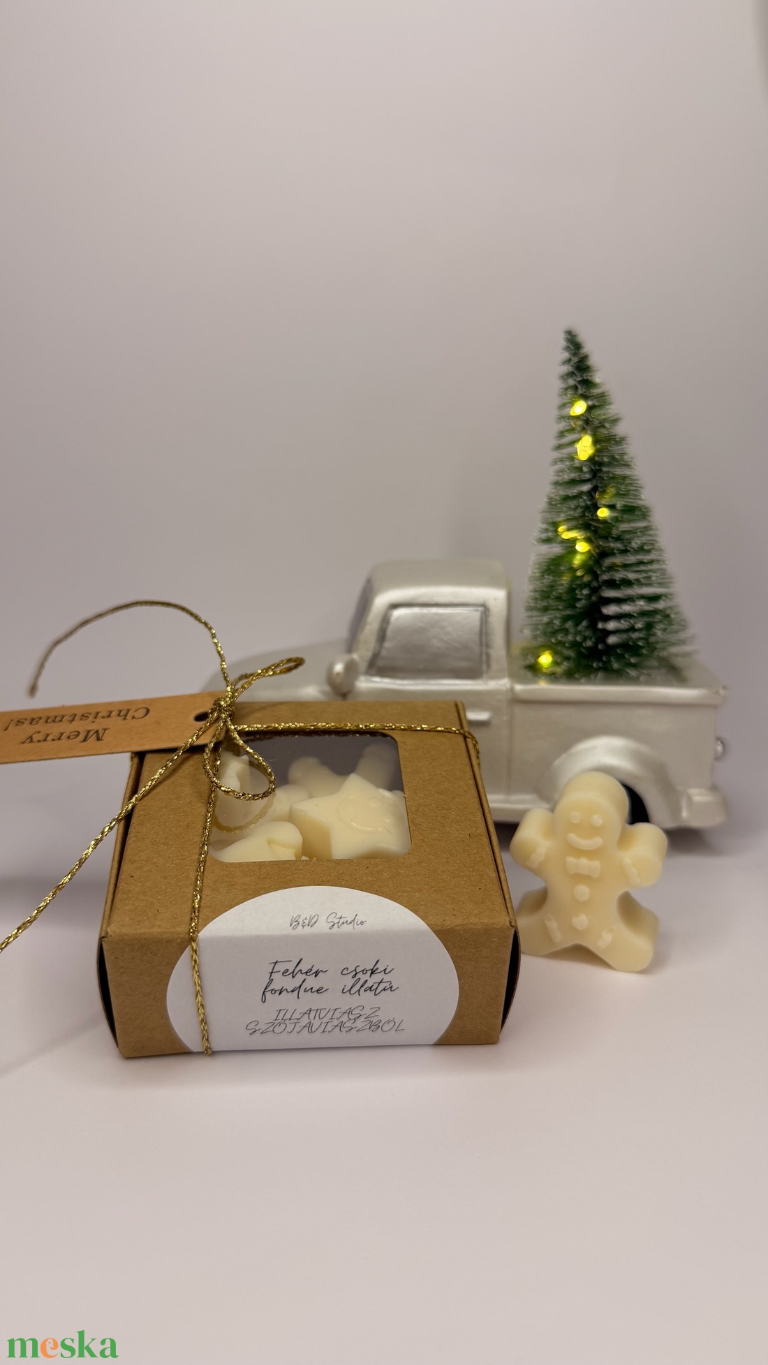 Fehér csoki fondue illatú illatviasz - otthon & életmód - gyertya, illat, aroma - illatviasz - Meska.hu