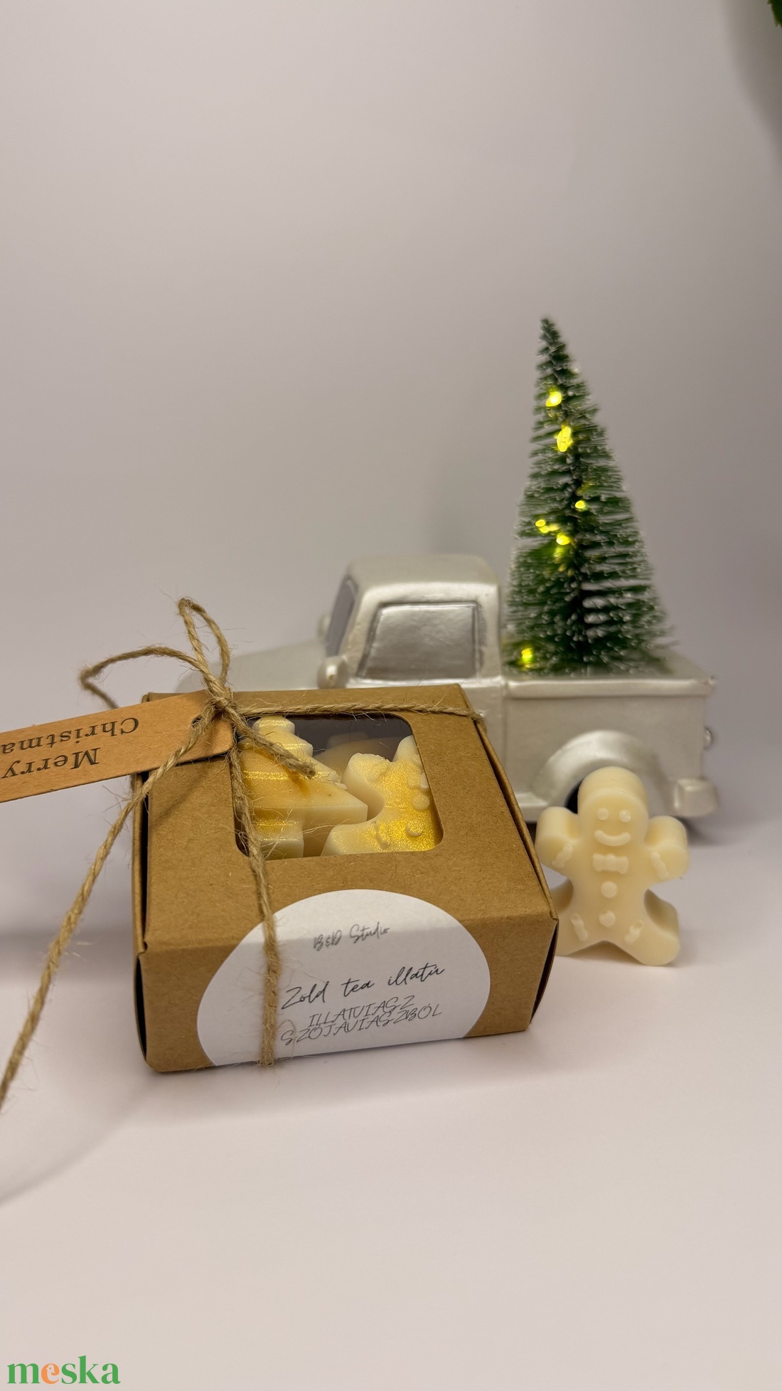 Zöld tea illatú illatviasz - otthon & életmód - gyertya, illat, aroma - illatviasz - Meska.hu