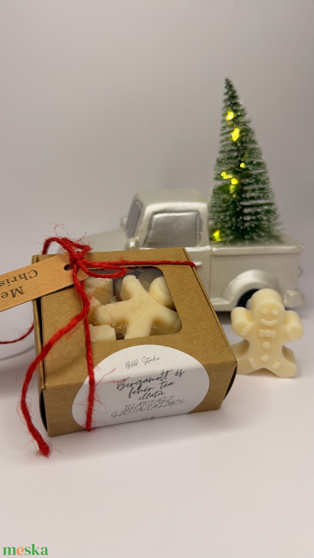 Bergamott és fehér tea illatú illatviasz - otthon & életmód - gyertya, illat, aroma - illatviasz - Meska.hu