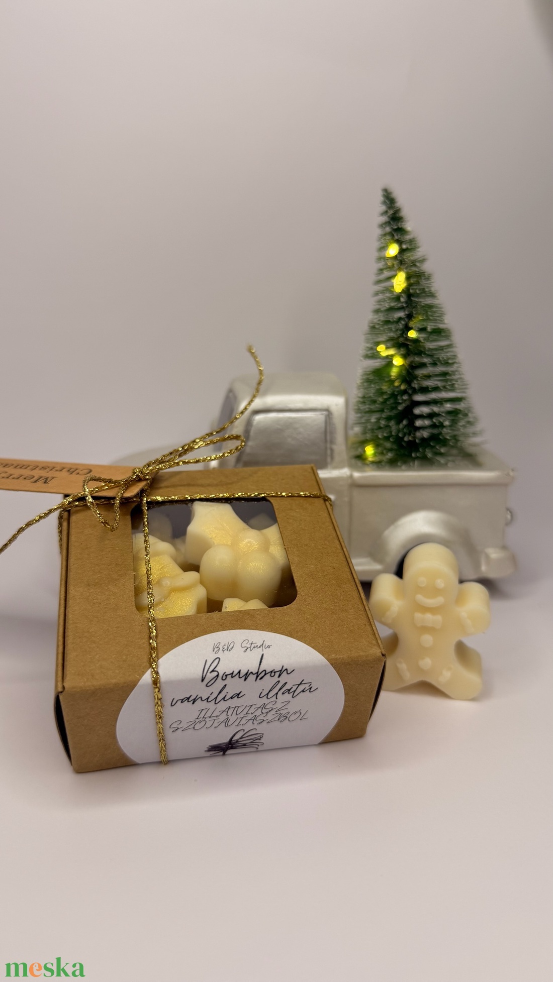 Bourbon vanília illatú illatviasz - otthon & életmód - gyertya, illat, aroma - illatviasz - Meska.hu