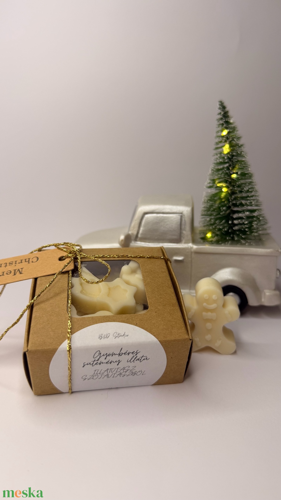 Gyömbéres sütemény illatú illatviasz - otthon & életmód - gyertya, illat, aroma - illatviasz - Meska.hu