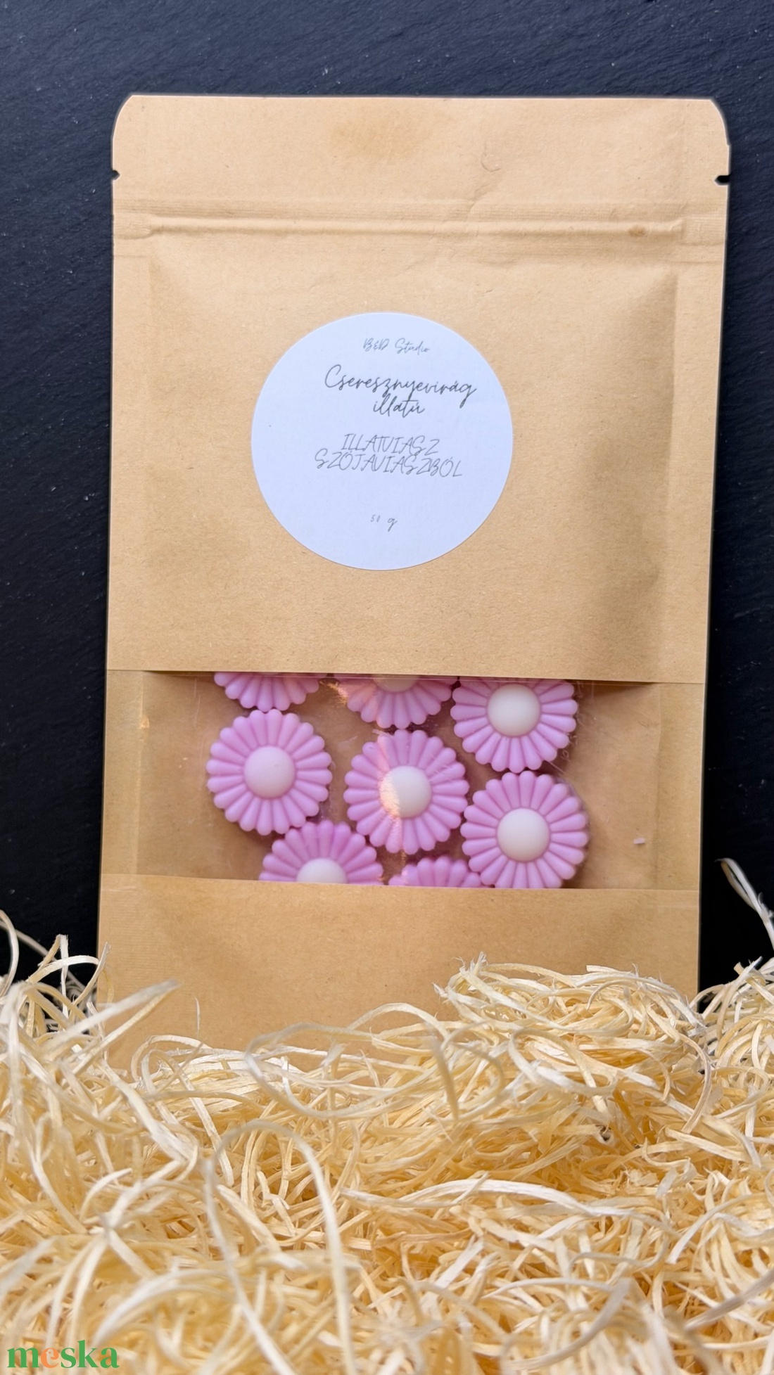 Cseresznyevirág illatú illatviasz - otthon & életmód - gyertya, illat, aroma - illatviasz - Meska.hu