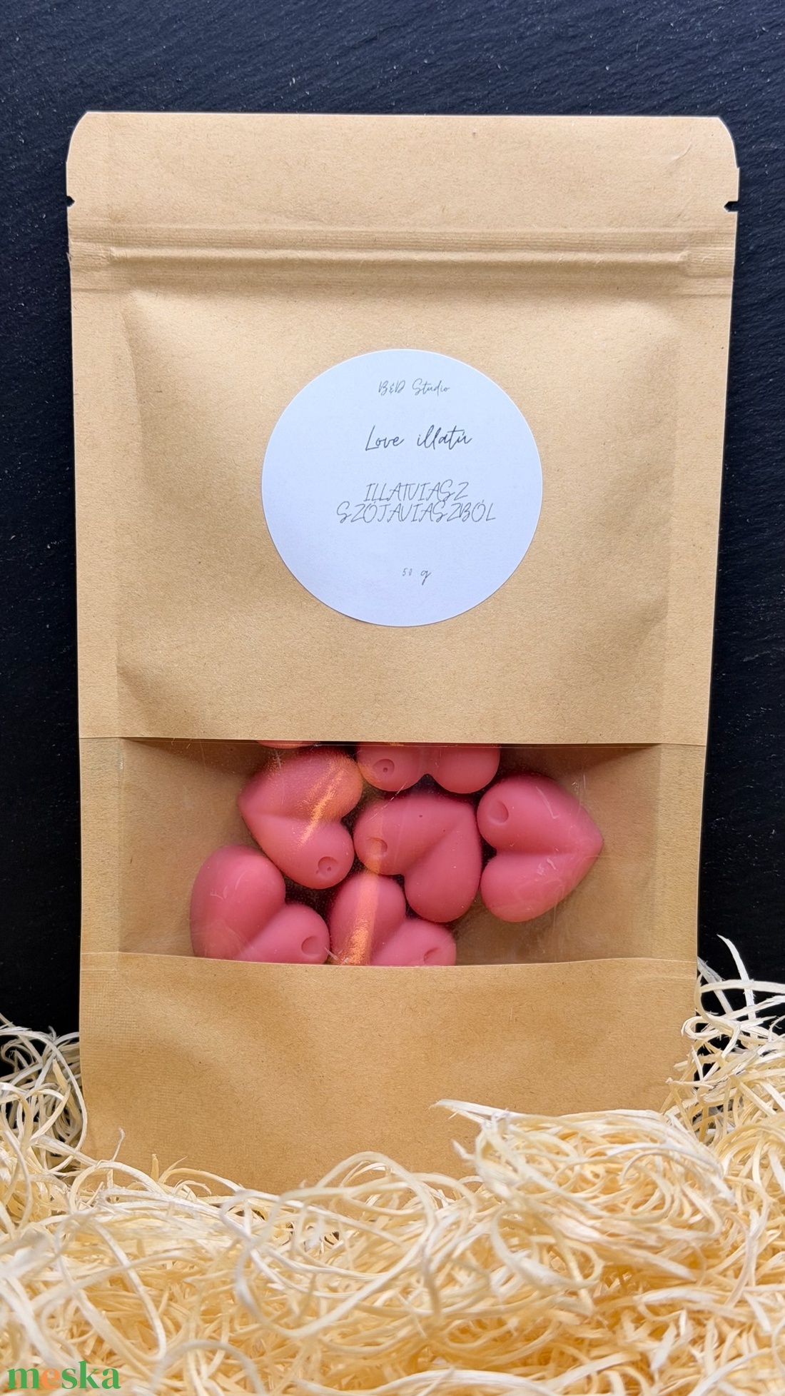 Love illatviasz - otthon & életmód - gyertya, illat, aroma - illatviasz - Meska.hu