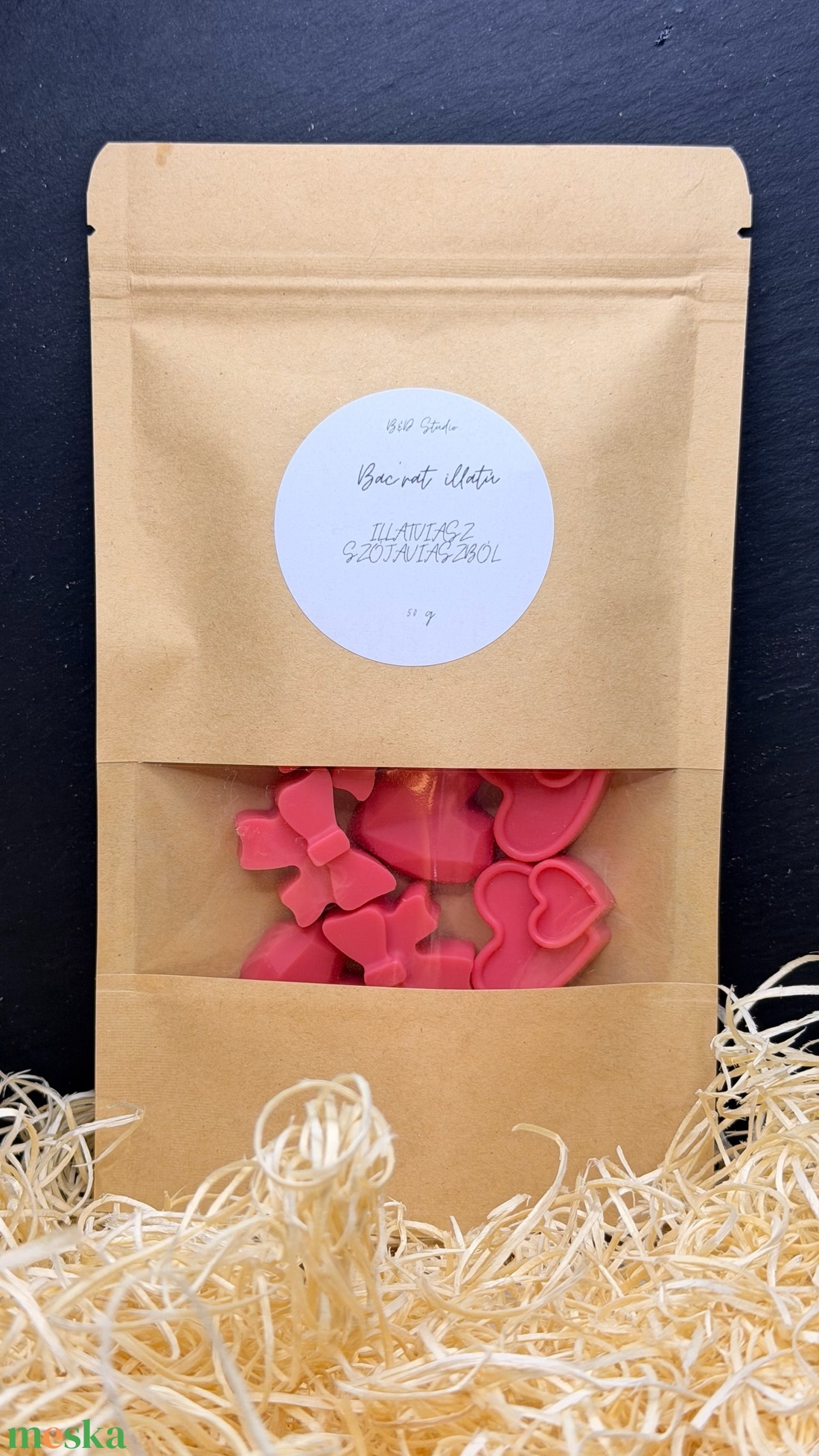 Bac�rat illatú illatviasz - otthon & életmód - gyertya, illat, aroma - illatviasz - Meska.hu