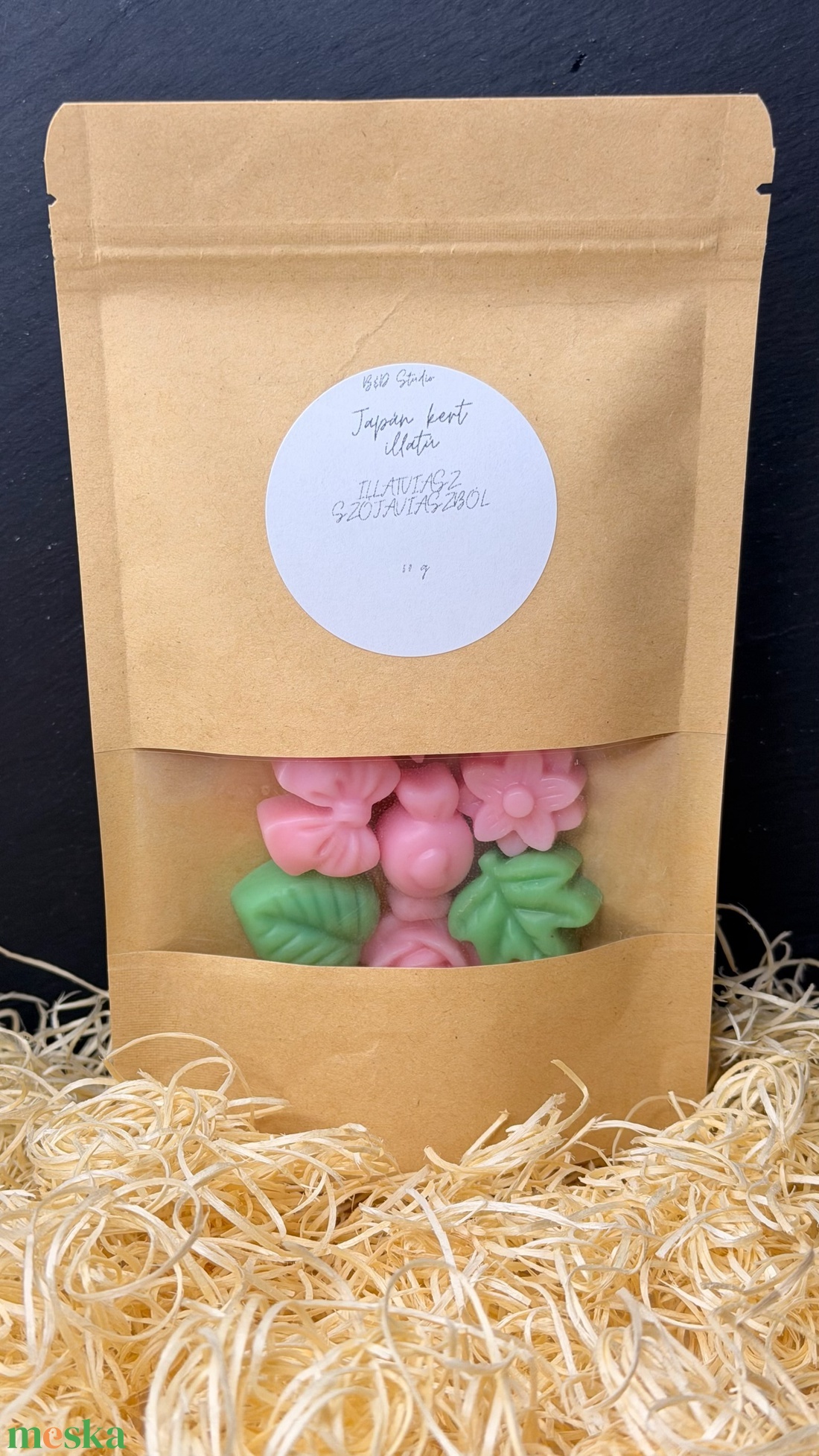 Japán kert illatú illatviasz - otthon & életmód - gyertya, illat, aroma - illatviasz - Meska.hu