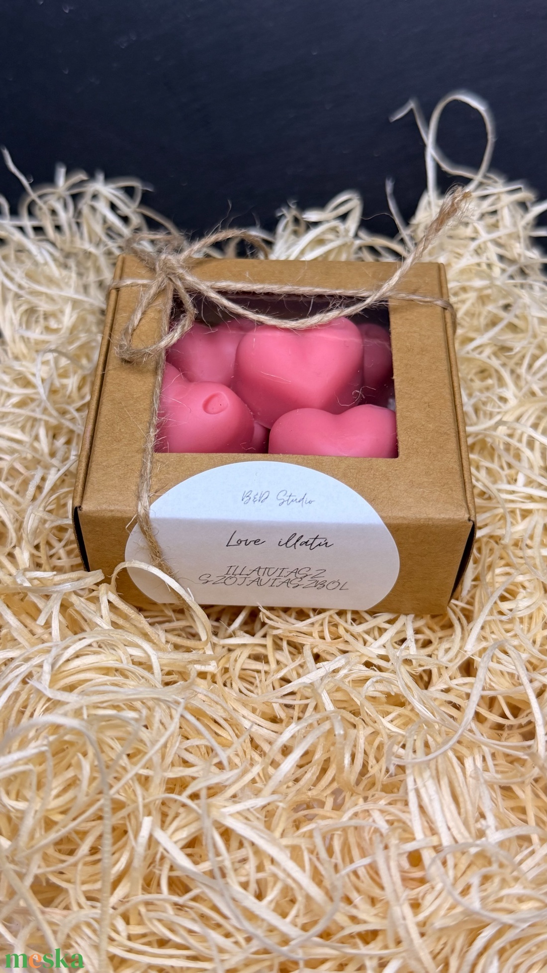 Love illatviasz - otthon & életmód - gyertya, illat, aroma - illatviasz - Meska.hu