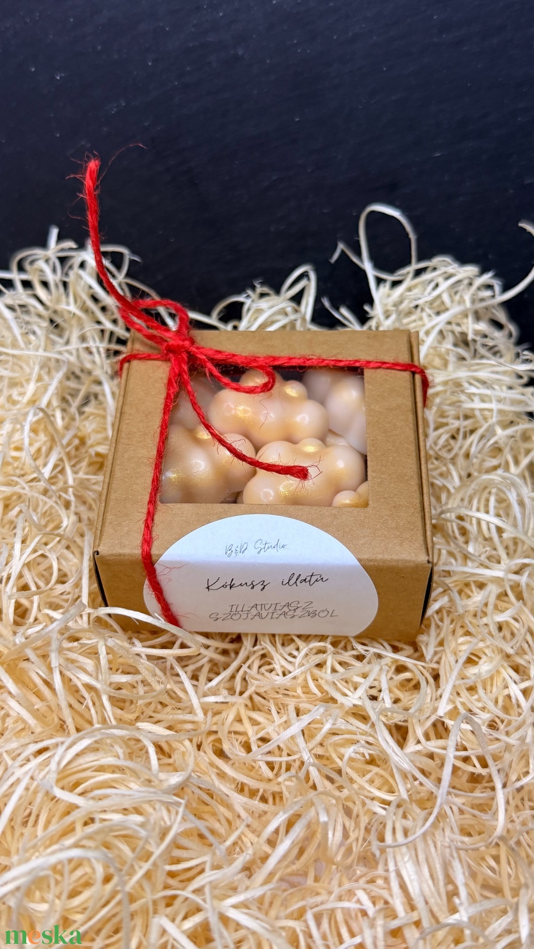 Kókusz illatú illatviasz - otthon & életmód - gyertya, illat, aroma - illatviasz - Meska.hu