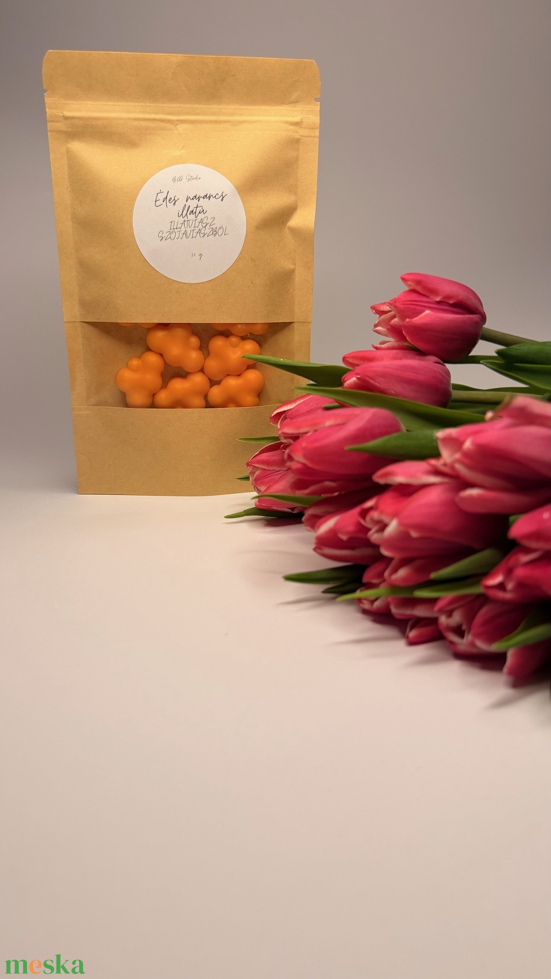 Édes narancs illatú illatviasz - otthon & életmód - gyertya, illat, aroma - illatviasz - Meska.hu