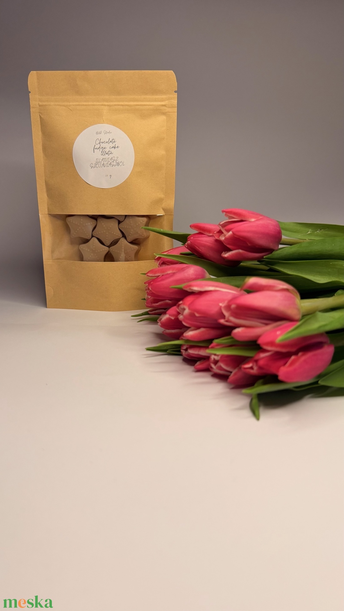 Chocolate fudge cake illatú illatviasz - otthon & életmód - gyertya, illat, aroma - illatviasz - Meska.hu