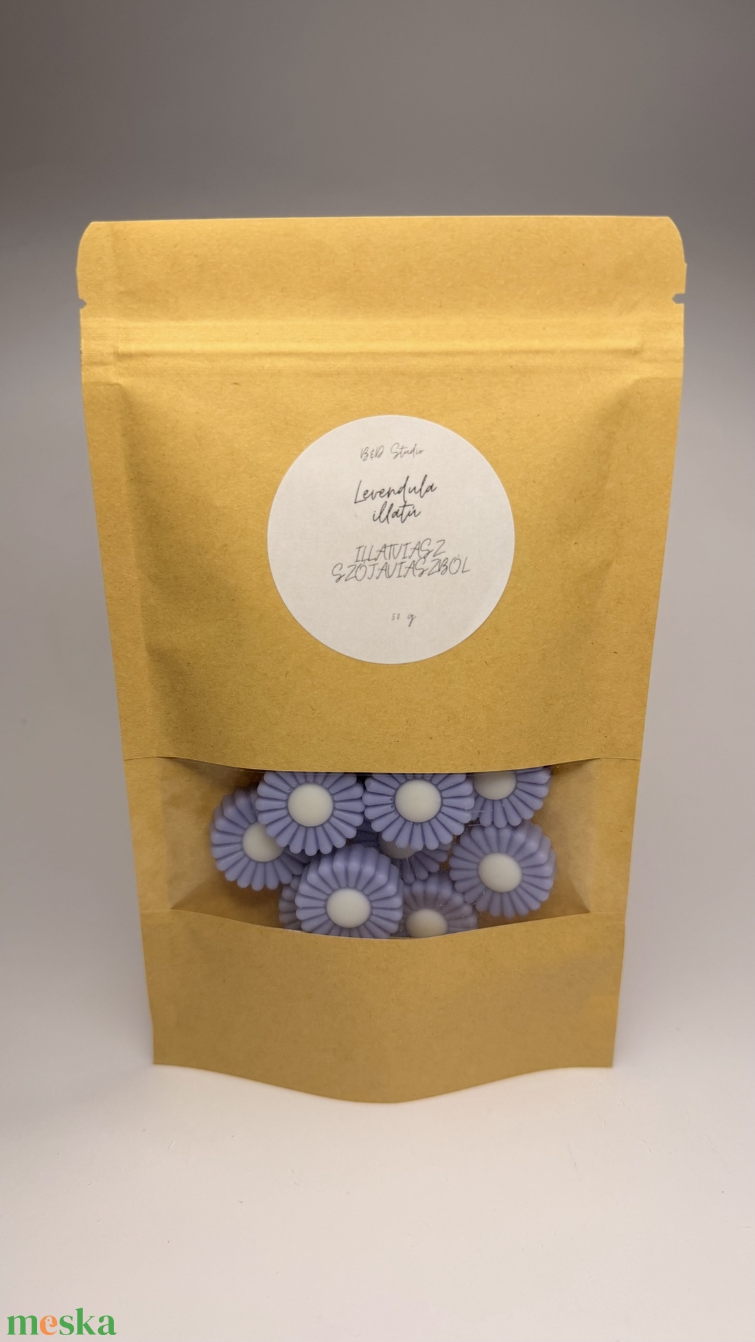 Levendula illatú illatviasz - otthon & életmód - gyertya, illat, aroma - illatviasz - Meska.hu