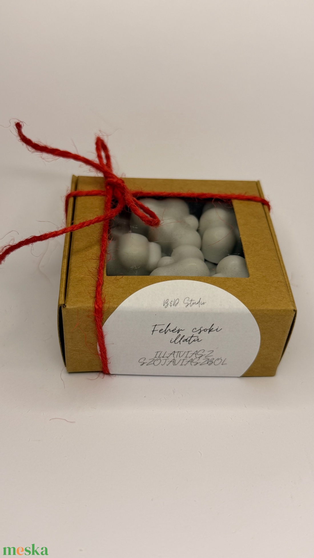 Fehér csoki illatviasz - INGYENES FOXPOST ÉS SAMEDAY SZÁLLÍTÁS* - otthon & életmód - gyertya, illat, aroma - illatviasz - Meska.hu