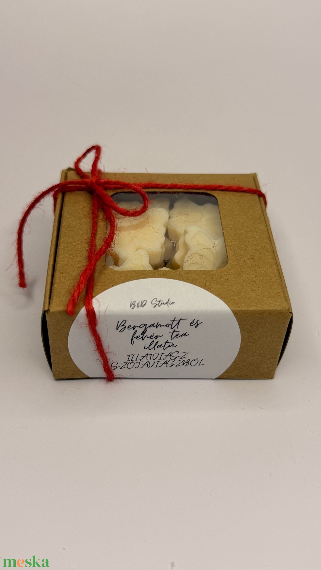 Bergamott és fehér tea illatviasz - INGYENES FOXPOST ÉS SAMEDAY SZÁLLÍTÁS* - otthon & életmód - gyertya, illat, aroma - illatviasz - Meska.hu