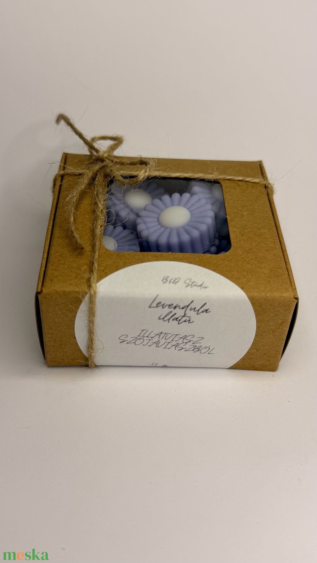 Levendula illatviasz - INGYENES FOXPOST ÉS SAMEDAY SZÁLLÍTÁS* - otthon & életmód - gyertya, illat, aroma - illatviasz - Meska.hu