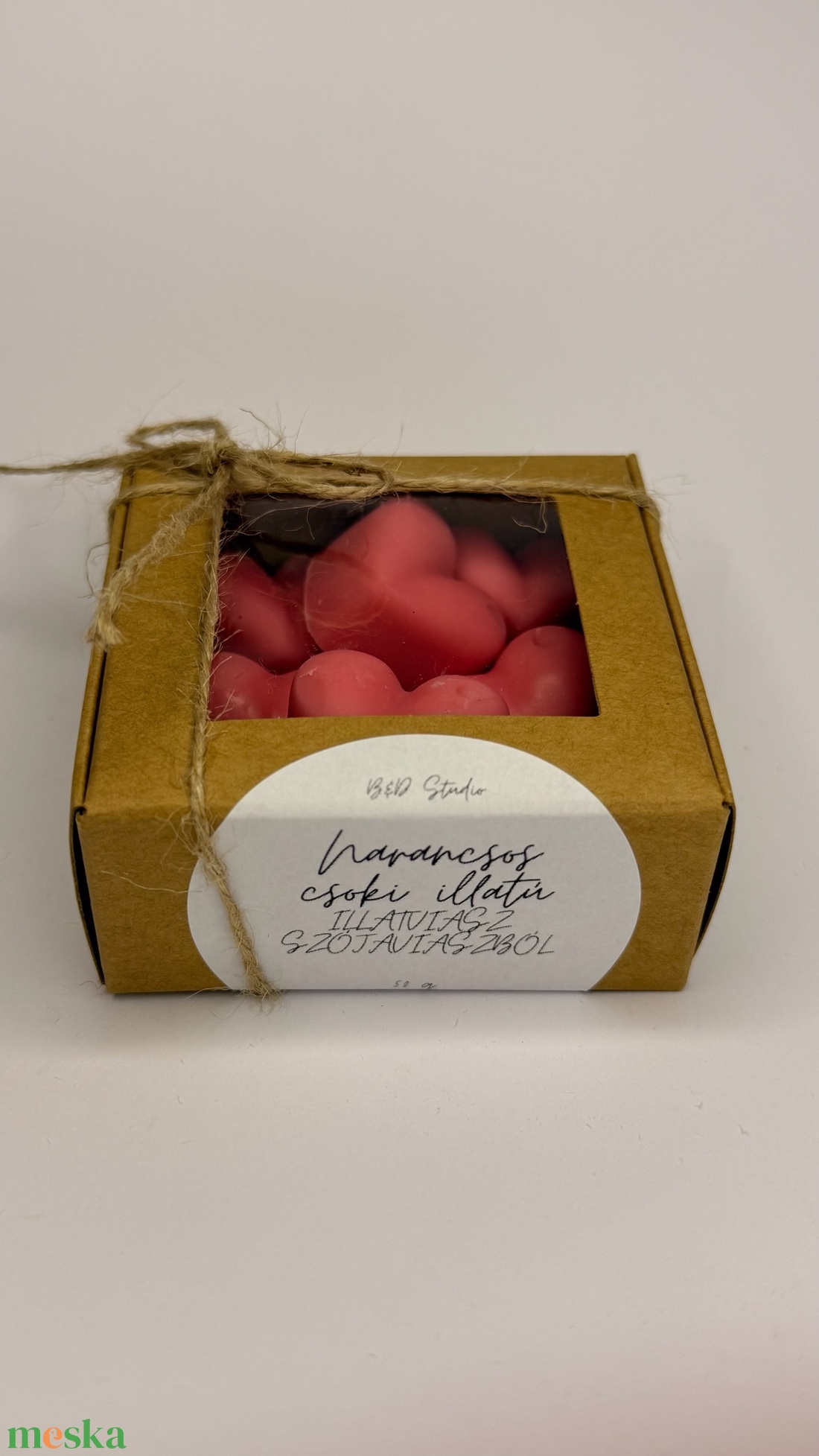 Narancsos csoki illatviasz - INGYENES FOXPOST ÉS SAMEDAY SZÁLLÍTÁS* - otthon & életmód - gyertya, illat, aroma - illatviasz - Meska.hu