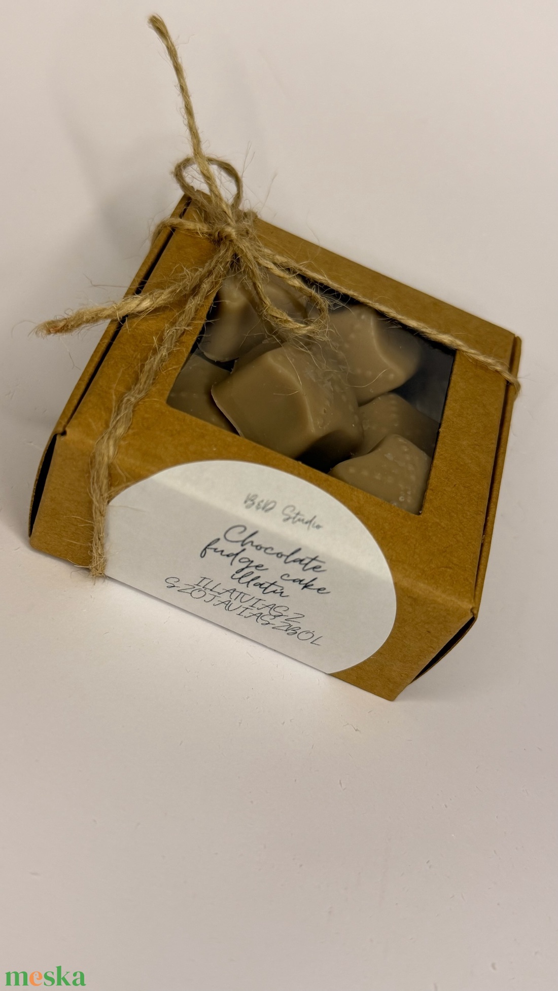 Chocolate fudge cake illatviasz - INGYENES FOXPOST ÉS SAMEDAY SZÁLLÍTÁS* - otthon & életmód - gyertya, illat, aroma - illatviasz - Meska.hu